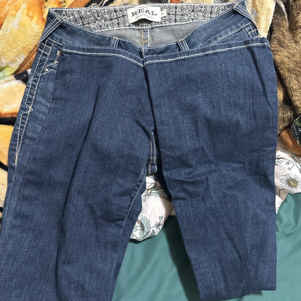 Ariat Women's Dark Blue Boot Cut Jeans